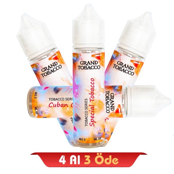 Grand Tobacco 60ml 4 Al 3 Öde
