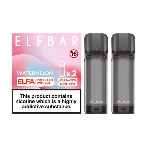 Elf Bar Elfa Yedek Kartuş Watermelon - 4ml ( 1 Alana 2.si Yarı Fiyatına )