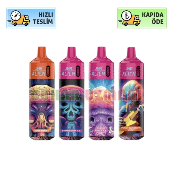 JNR Alien 10000 Puff Tüm Aromalar